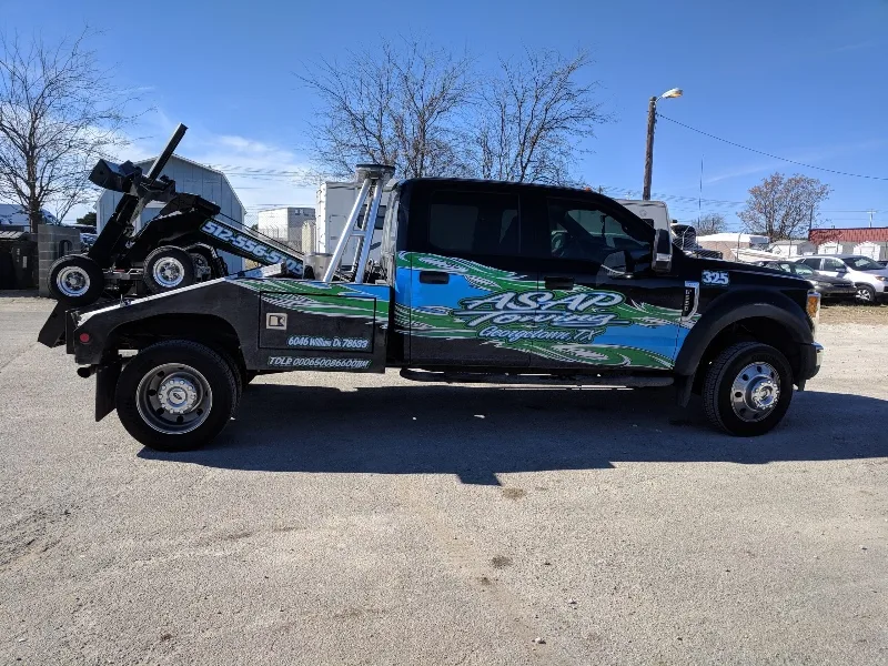 Bertram flatbed towing