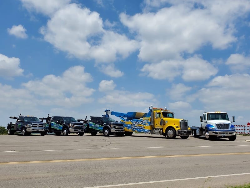 I-35 heavy towing